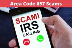 area code 657 scams|Don't answer phone calls from these area codes.